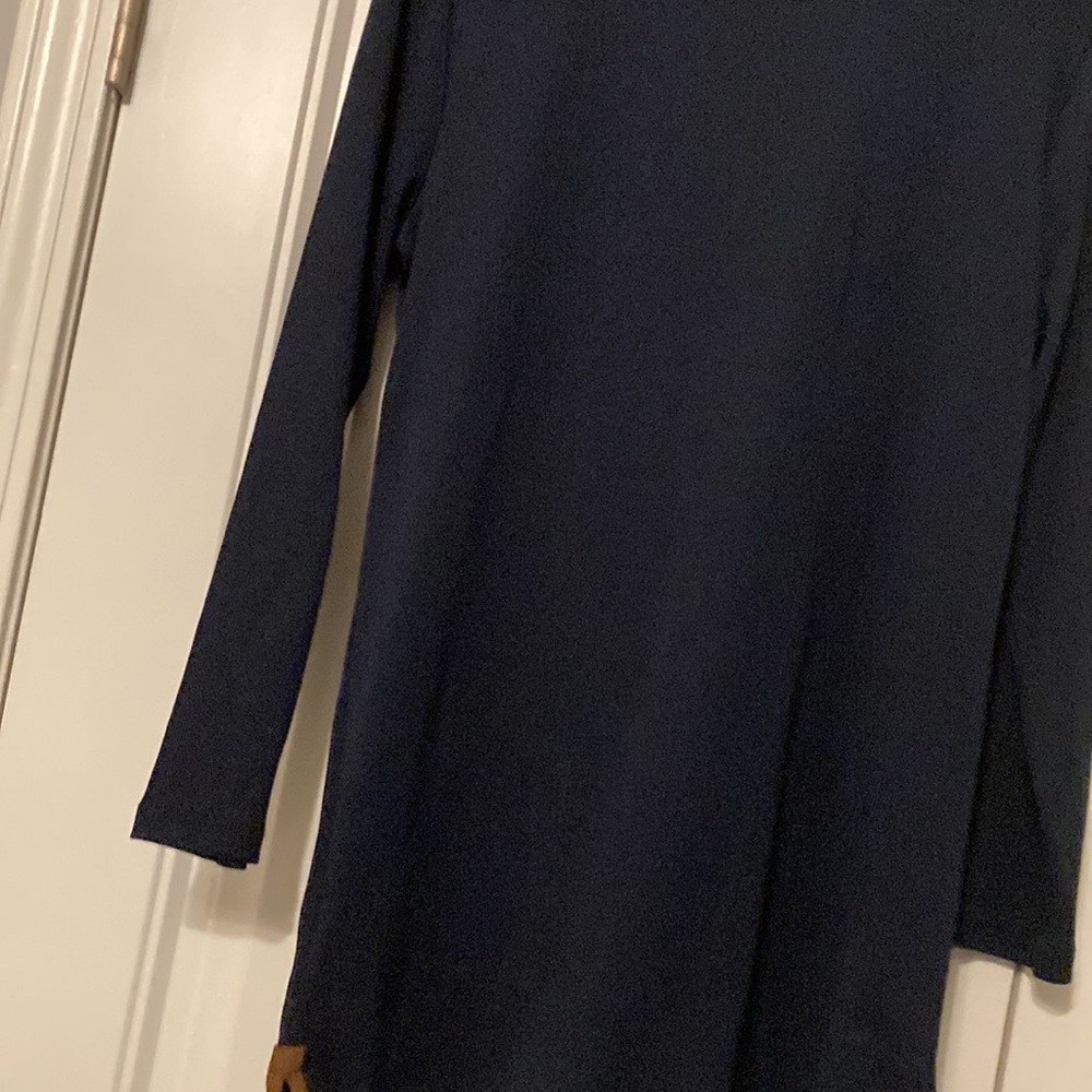 Lauren Ralph Lauren navy  3/4 sleeves Lauren Ralph Lauren top - Picture 6 of 8